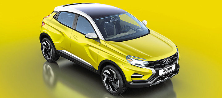 При создании XCode дизайнеры явно отталкивались от уже выпускающейся Lada XRay.