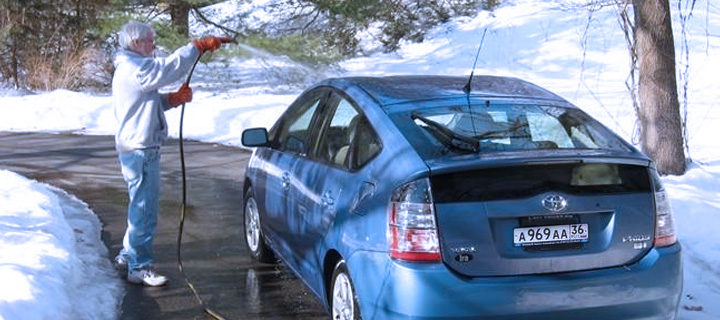 5 правил мойки автомобиля зимой