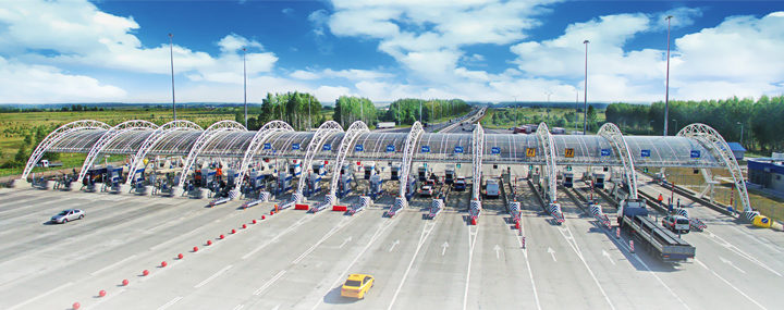 Пункты взимания платы на трассе М4 "Дон"