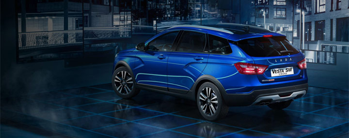 Ладв Веста СВ Кросс - блэк эдишн