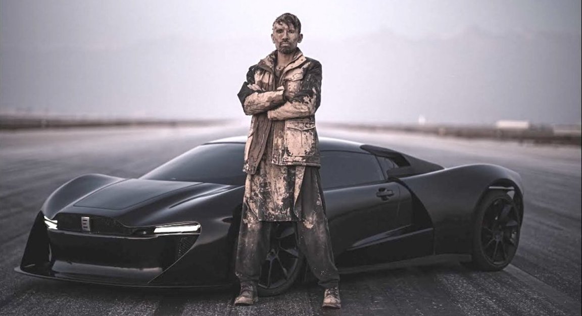 Cуперкар с двигателем от Toyota Corolla разработали в Афганистане