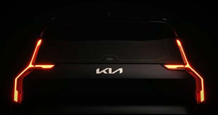 Kia частично раскрыла экстерьер электрического внедорожника EV9