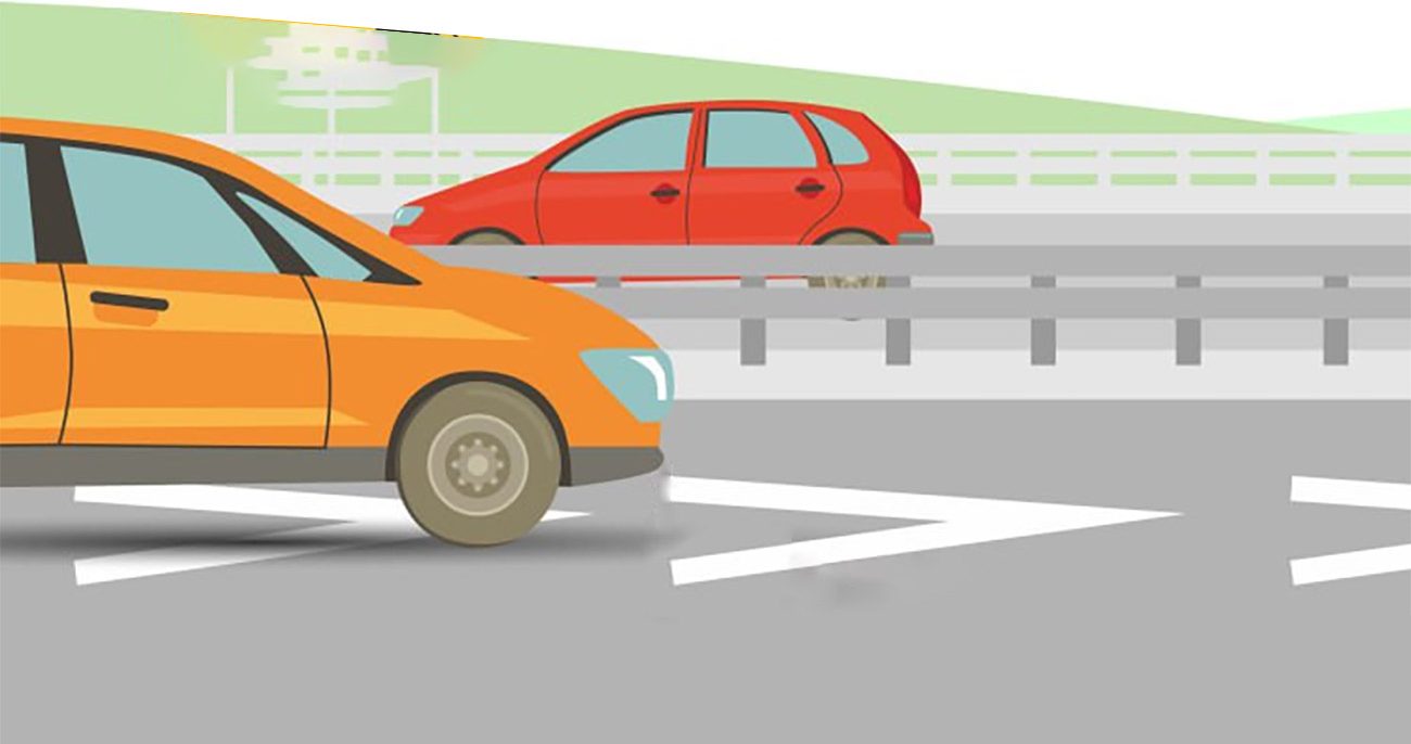 На трассах «Автодор» наносят экспериментальную разметку для соблюдения безопасной дистанции